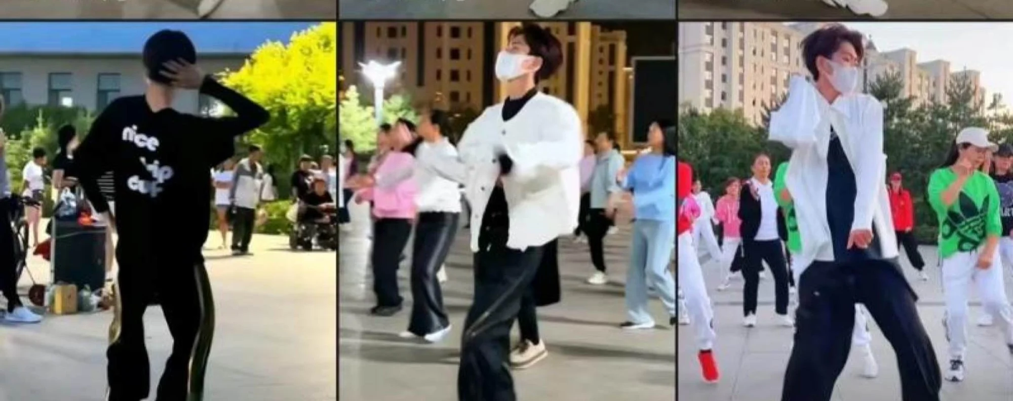 Square Dancing: Chinese Teens Trendy Rocking and Expressive